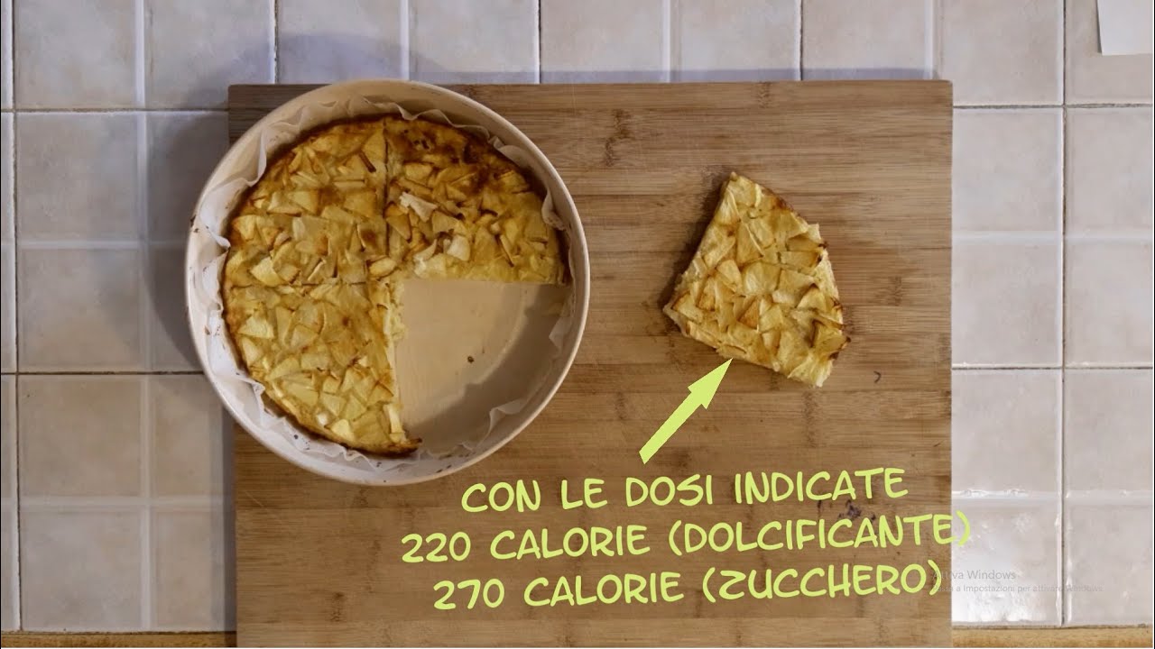 Torta di mele buonissima... Senza sensi di colpa