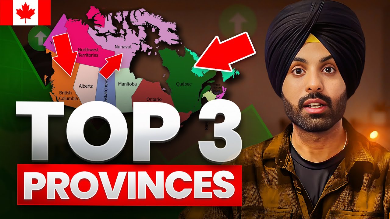 Best Provinces in Canada for Jobs, PR & New Immigrants | 2025 | Latest Video 
