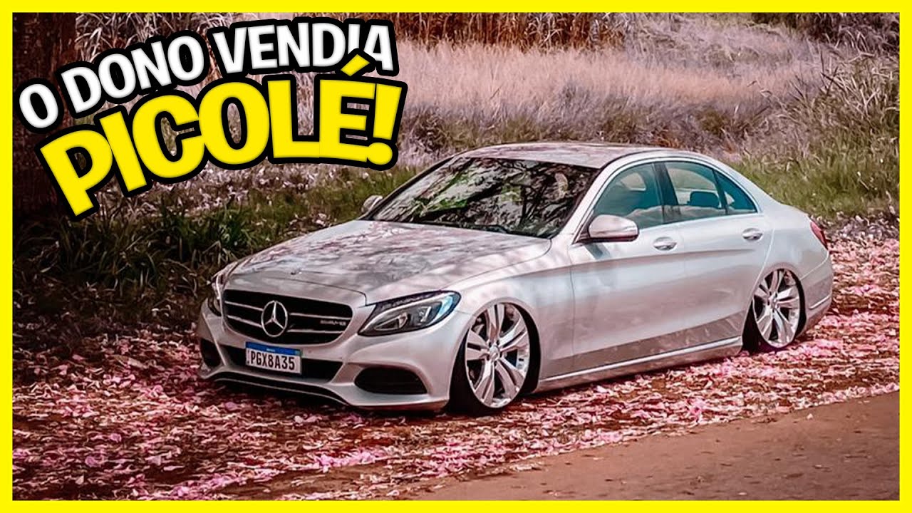 MOTIVACIONAL MERCEDES C180 REBAIXADA ARO 20 SUSPENSÃO A AR