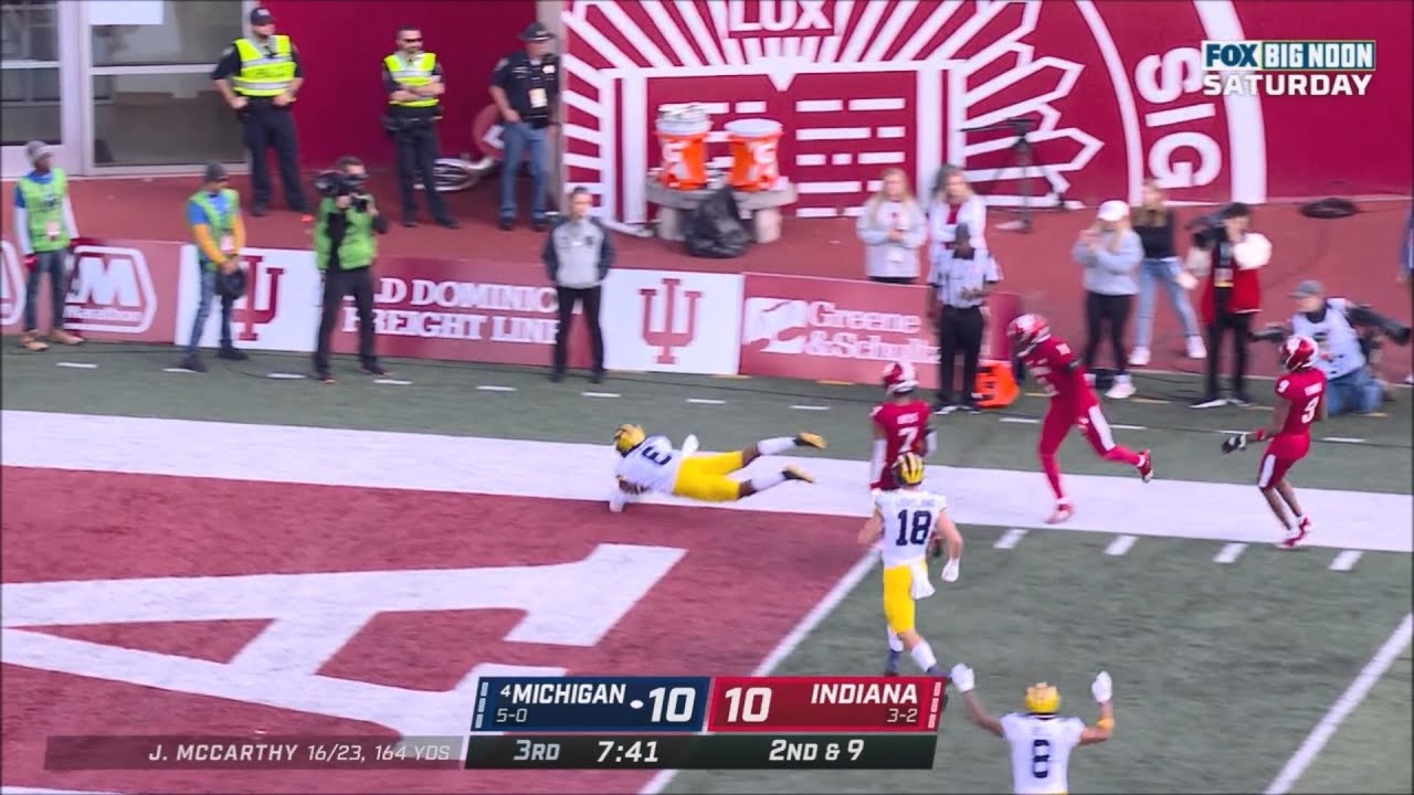 2022: Michigan 31 Indiana 10