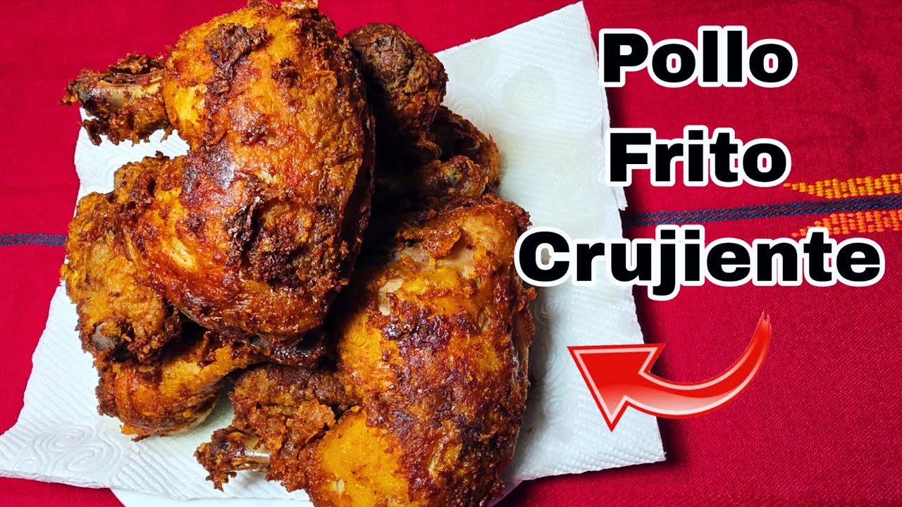 Pollo Frito Crujiente y muy Facil de Cocinar/ Pollo Frito/ Recetas Faciles