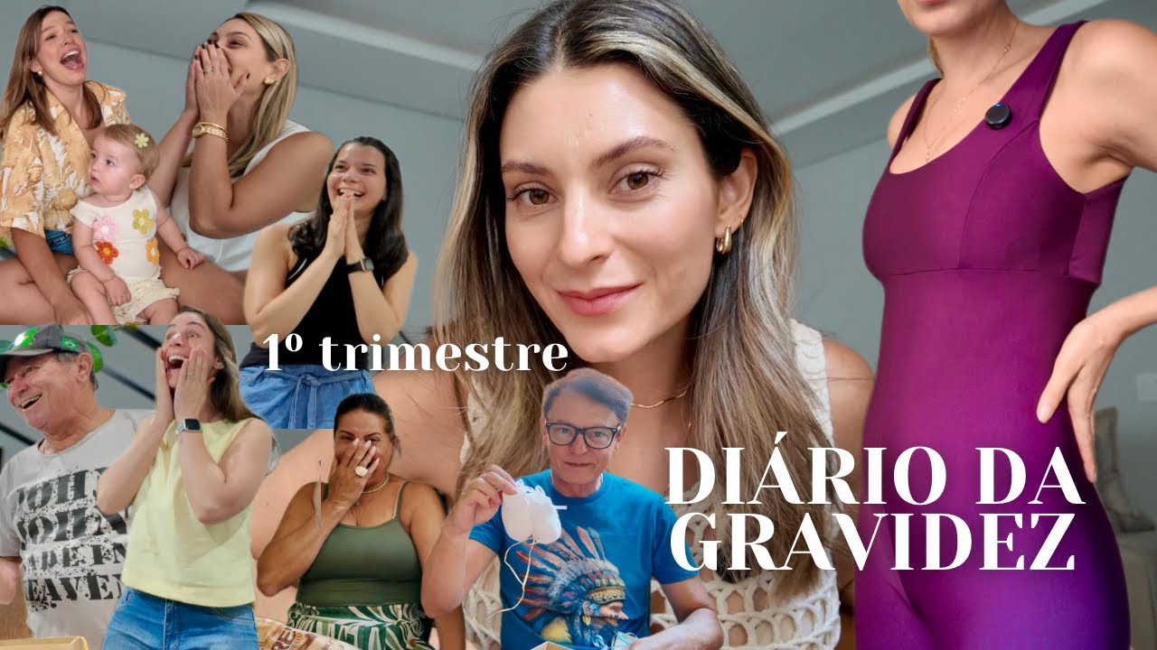 1° TRIMESTRE DA GRAVIDEZ: sintomas, mudanças no corpo, emoções e contando para a família e amigos