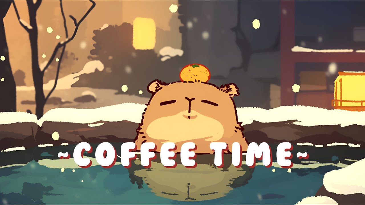 Capybara Music Channel - Study & Chill Music Mix ~ Zen Moments ~ 🦫 📝