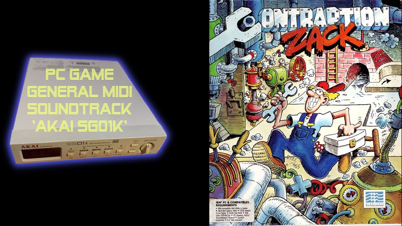 Contraption Zack (1992) - Akai SG01k - MIDI Soundtrack | OST