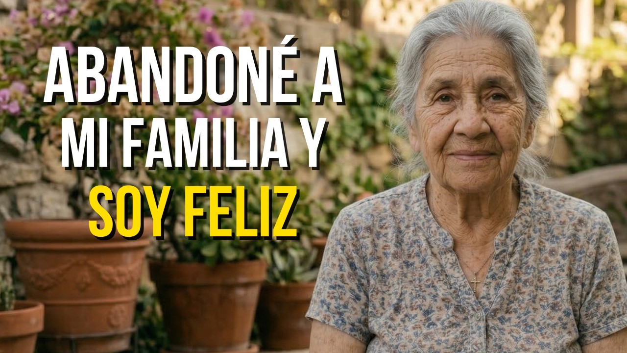 Abandoné a mi familia a los 70 años para vivir sola... Y fue la mejor decisión de mi vida.
