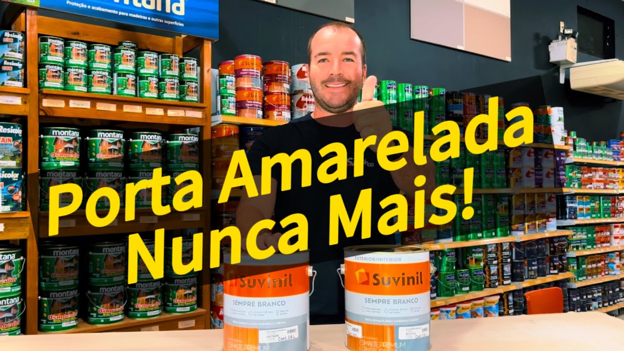 Tinta Esmalte Sempre Branco Suvinil: O Que &eacute; e Como Usar | Portas e Janelas Sempre Brancas |SAtintas