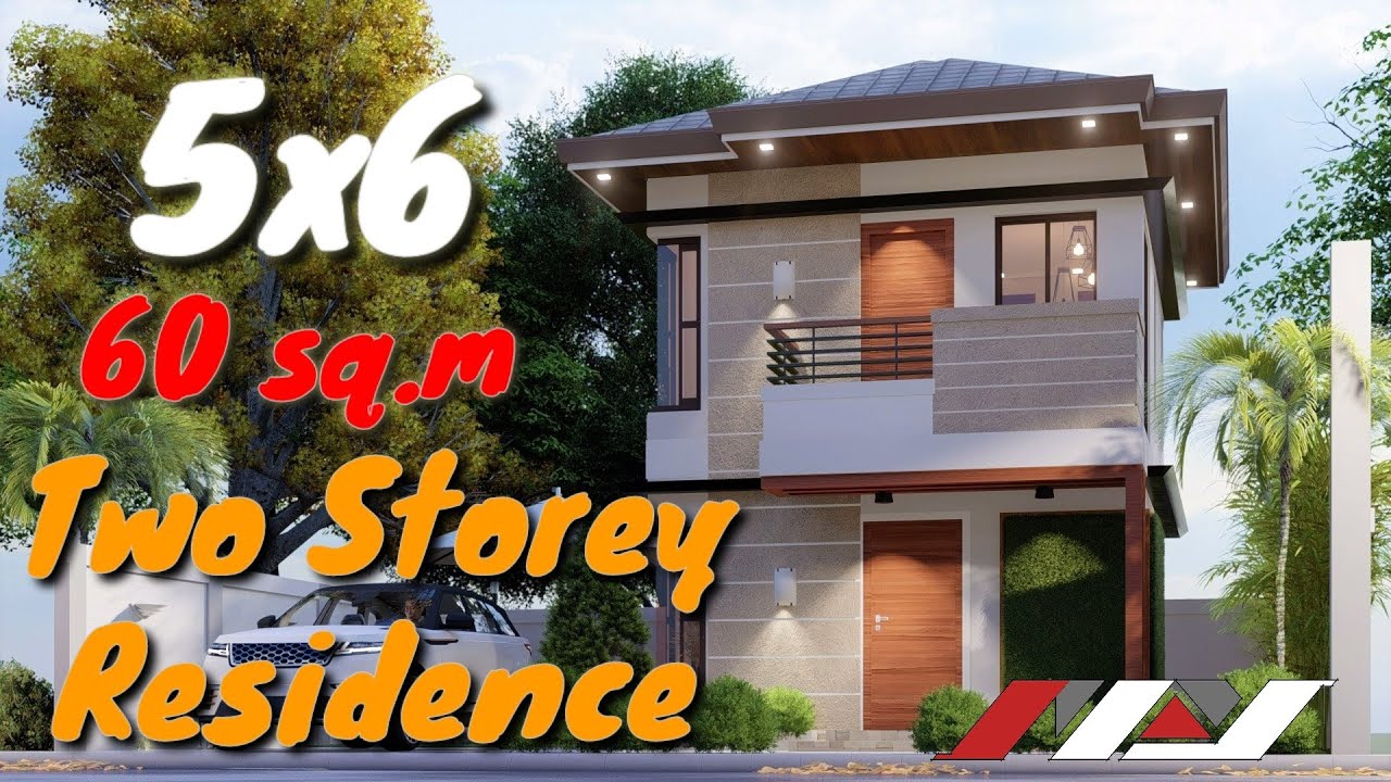5x6 60 sq.m Two storey residence