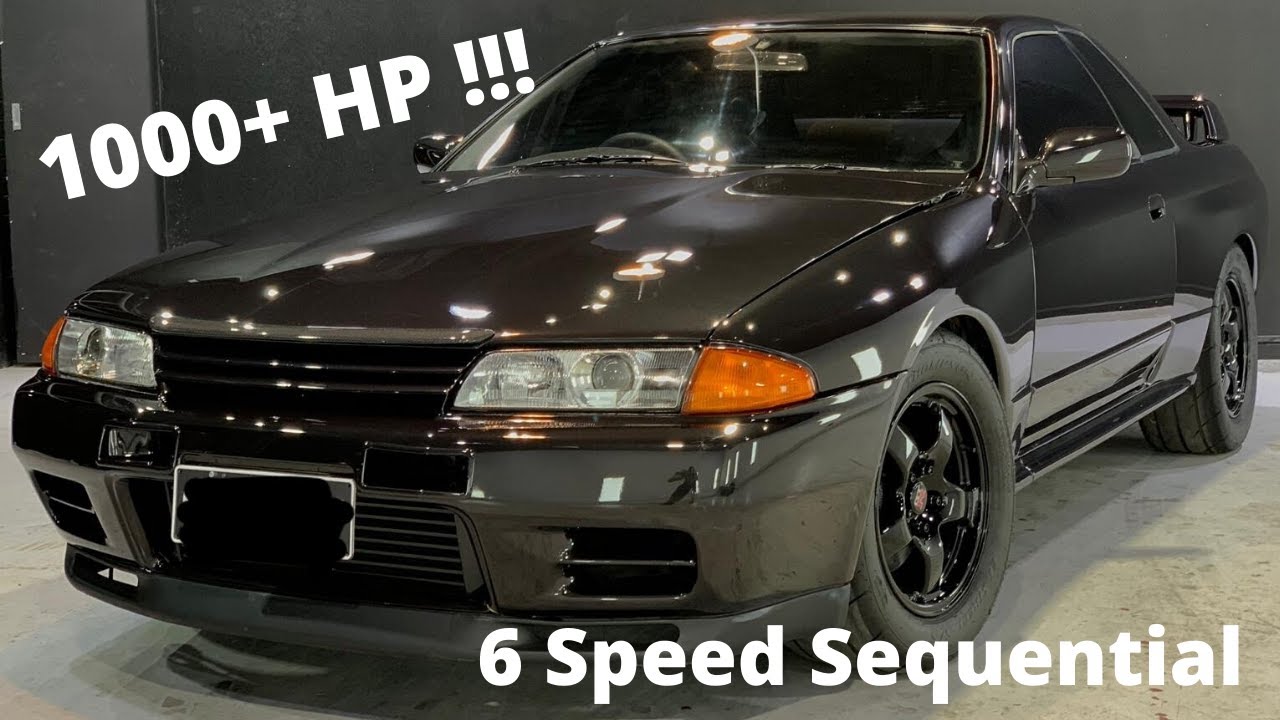 How to drive a 1000+ HP R32 GTR - Insane PPG Sequential Gearbox
