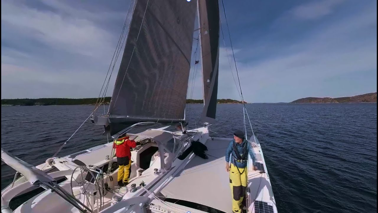 Segeln: Skagerrak, zwischen Schweden und Norwegen, Mai 2025