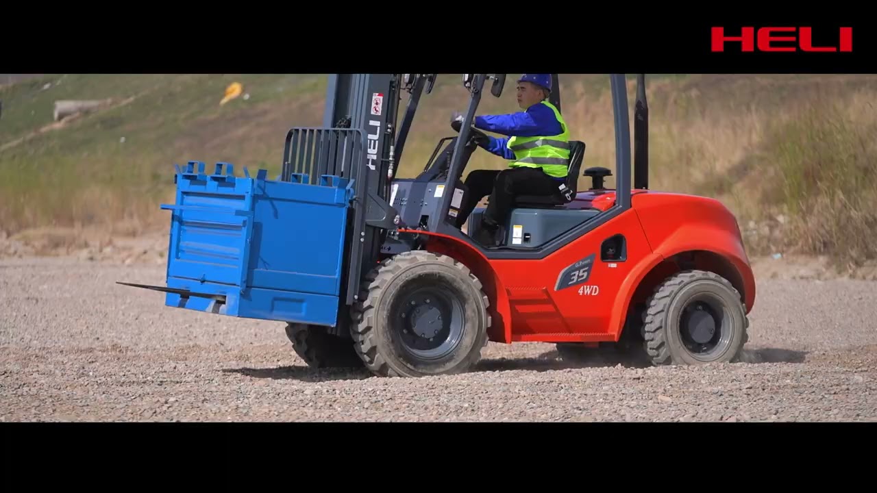 HELI G3 series off-road forklifts