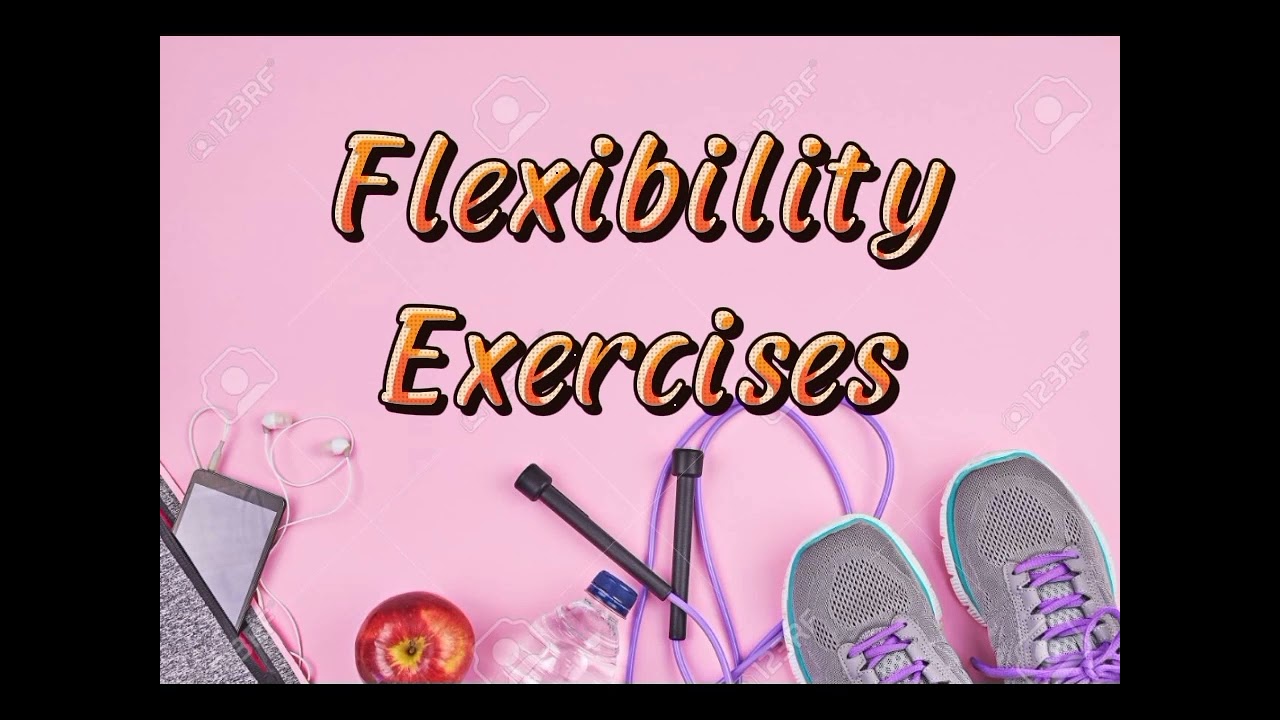 Cardiovascular exercises, Flexibility exercises, Muscular endurance and Muscular strength exercises!
