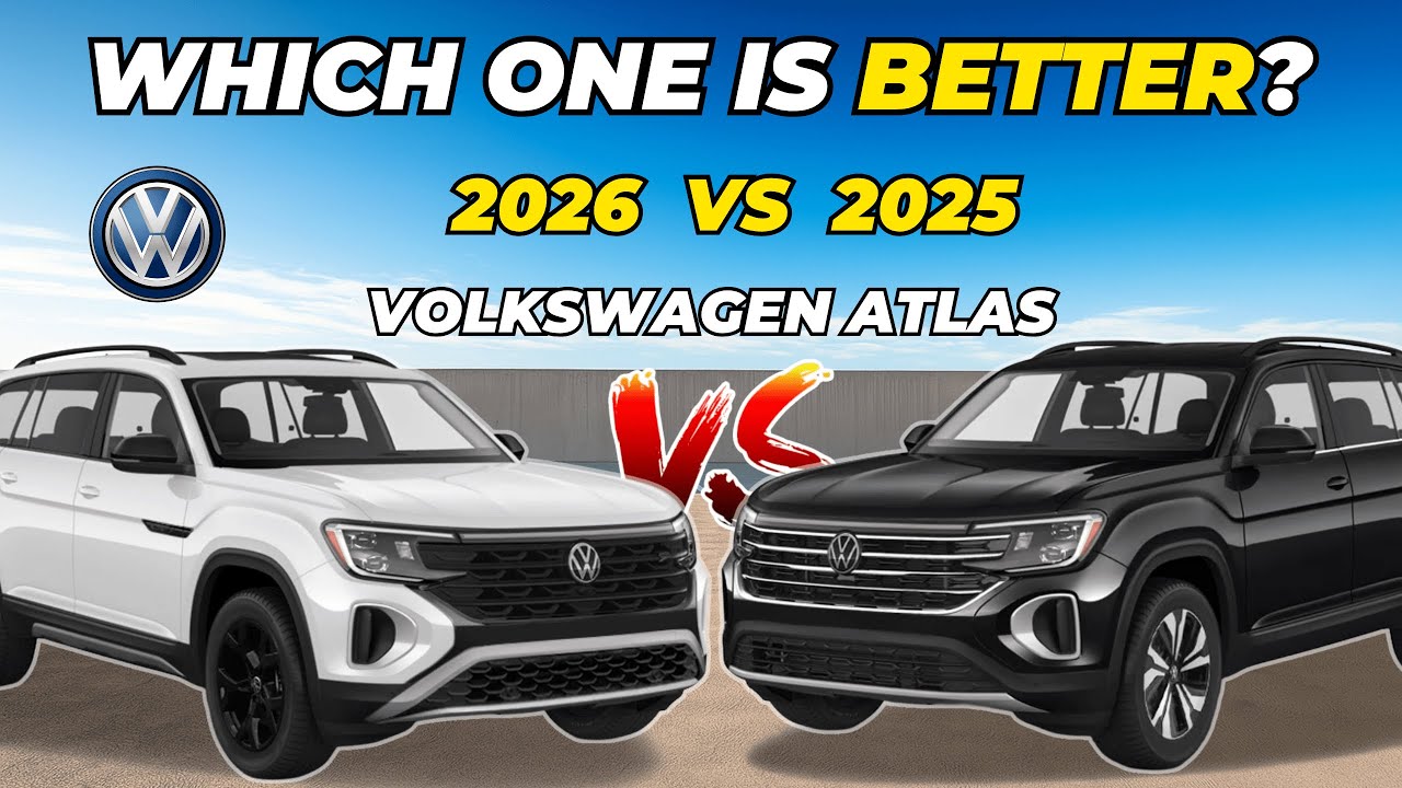 Volkswagen Atlas SE 2025 vs 2026 | Which one is better? | Detailed Comparison