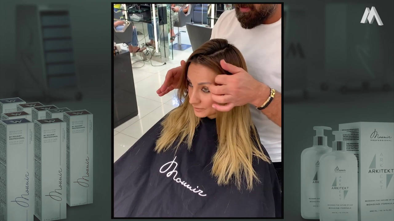 Blonde Enhancement Transformation By Mounir 💇‍♀️🥰