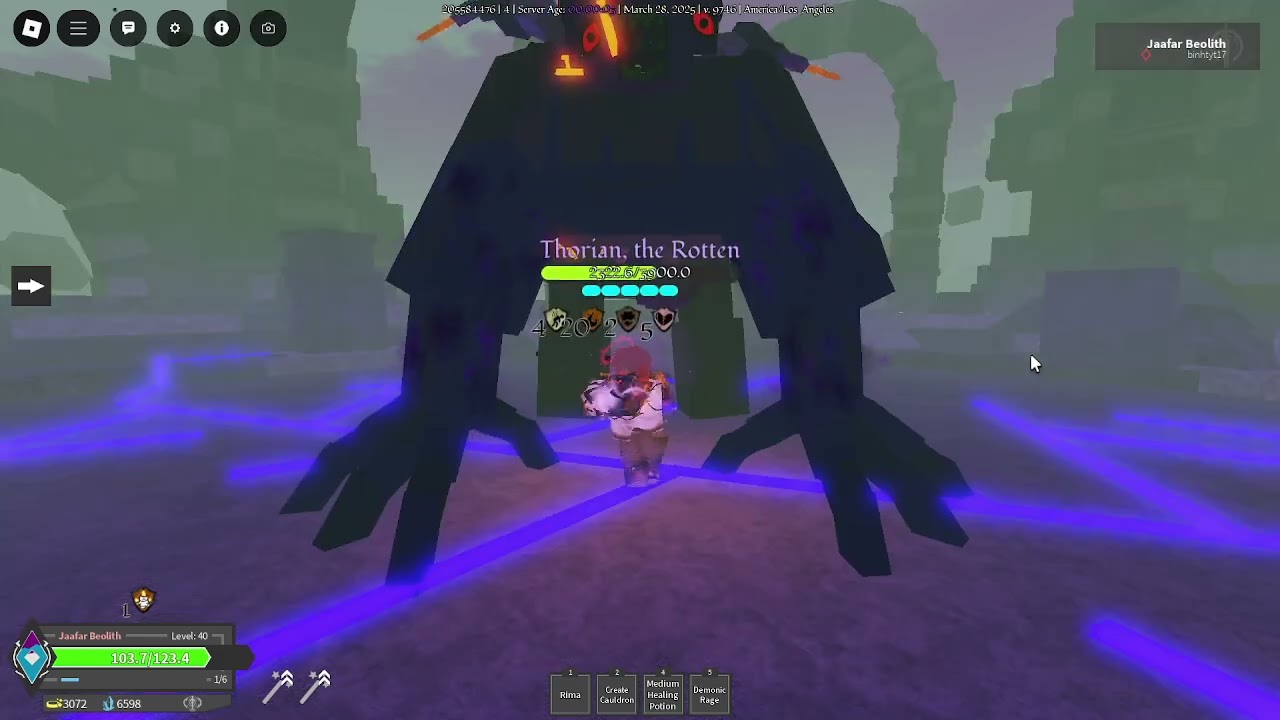 Solo Corrupted Thorian with Brawler || Arcane Lineage