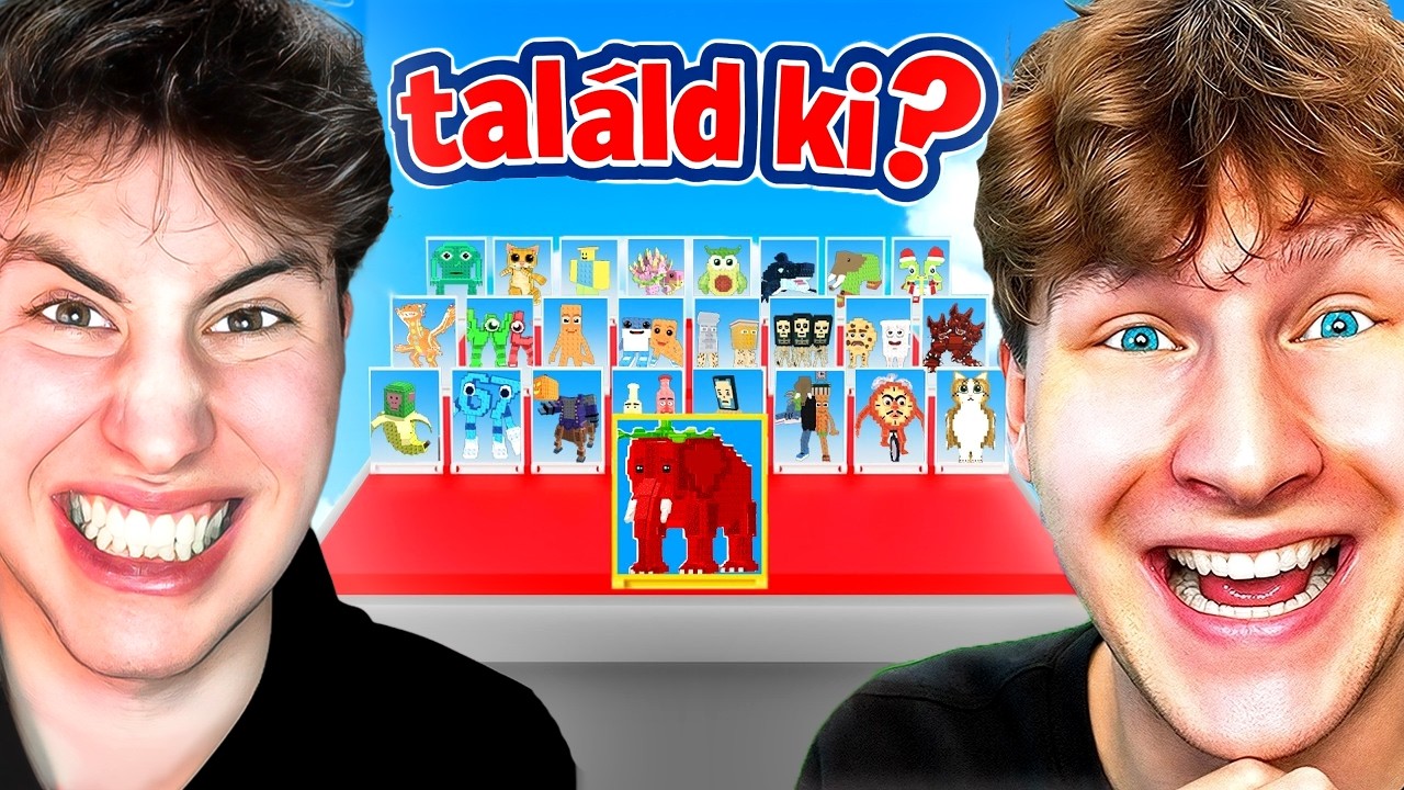 Találd Ki Melyik Brainrotra Gondolok 3000 Robuxért!😁(Hunter vs Venc30)