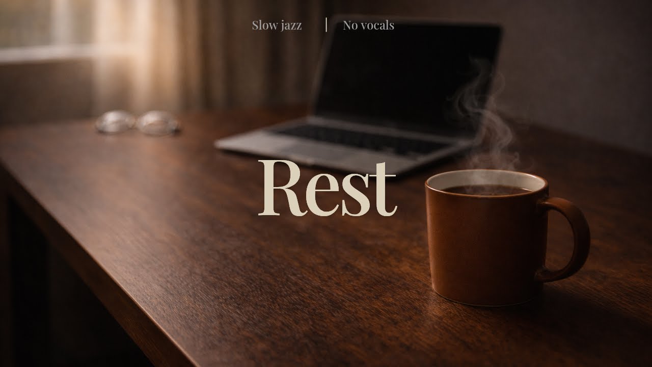 Slow Jazz for Quiet Moments | No Vocals