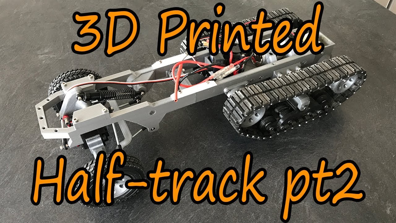 3d printed Half track 2