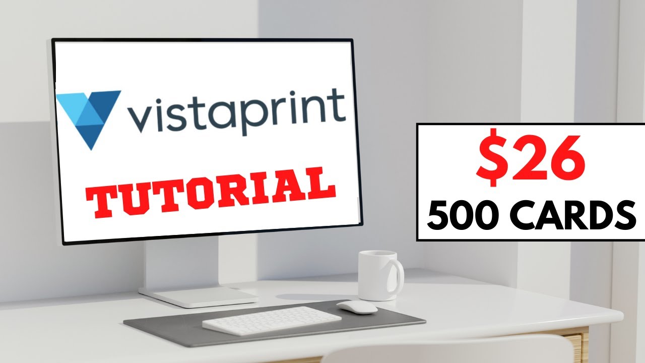 How To Create VistaPrint Business Cards In 2024! (Step By Step Tutorial)