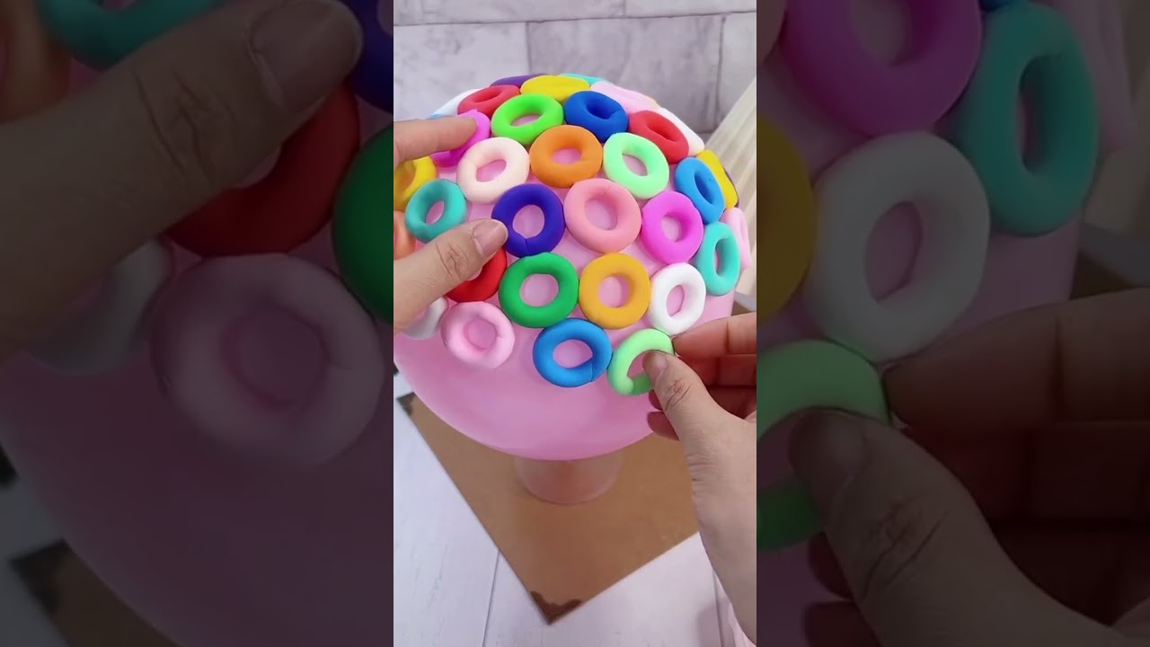 awesome ideas with balloon | How to make balloon lamp #shorts