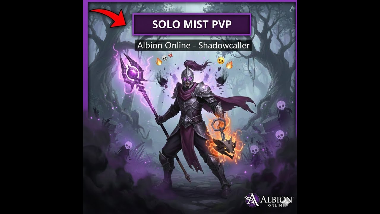 Shadowcaller with New Soldier armor kill 8.3 7.3  solo mist | Albion Online