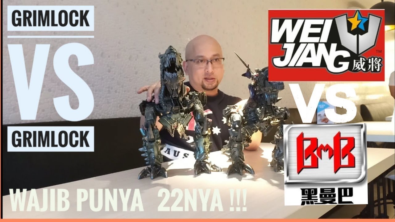 WOW INI DIA !!! BEDA GRIMLOCK weijiang & bmb - botak kece