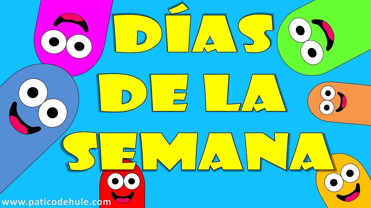 Los días de la semana para niños - Días de la Semana para niños