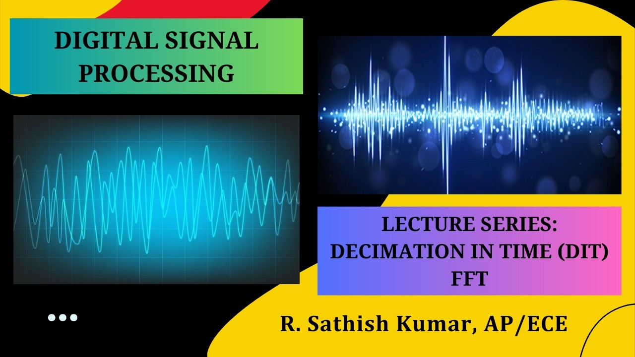 Decimation in Time (DIT) Fast Fourier Transform | Digital Signal Processing | SNS Institutions