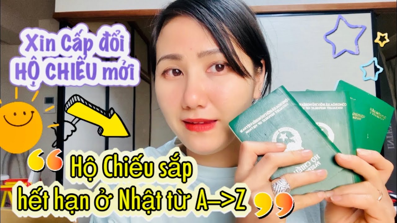 Cách xin CẤP ĐỔI HỘ CHIẾU mới | hộ chiếu hết hạn ở nhật | olijapan cuộc sống ở nhật