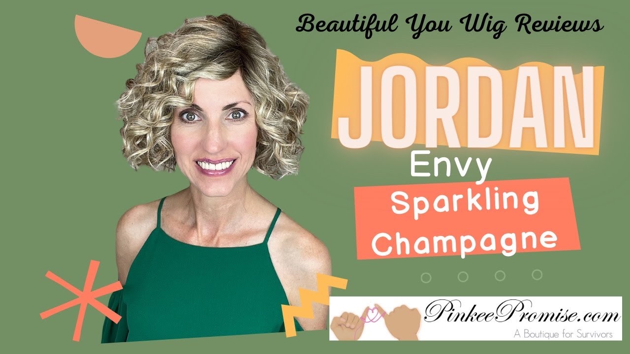 JORDAN by Envy Sparkling Champagne Wig Review! New for 2021