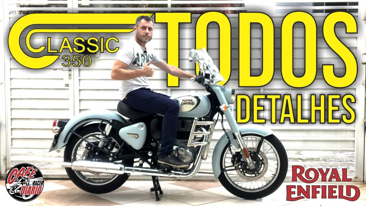 Detalhes da Classic 350 2023 Royal Enfield #classic350 #royalenfield #2023