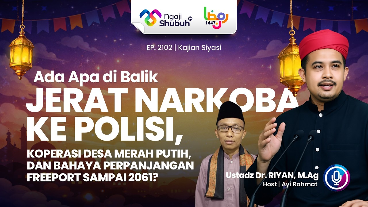 Ada Apa Di Balik Jerat Narkoba ke Polisi, Koperasi Desa Merah Putih, dan... ~ Kajian Siyasi