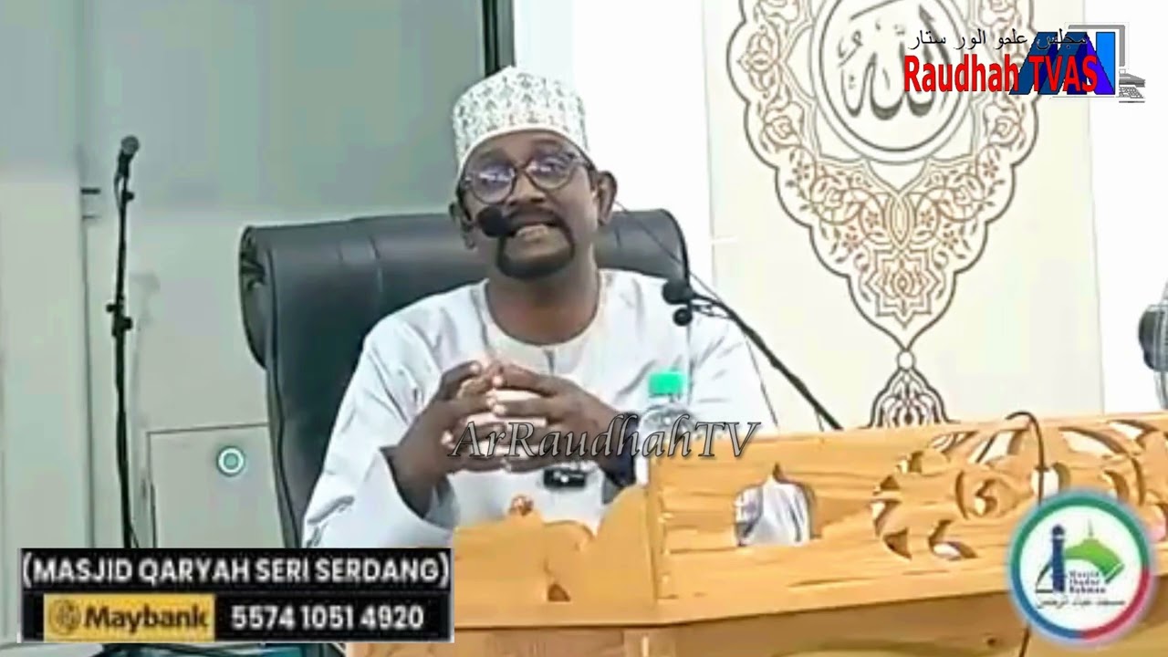 Dato’ Prof Dr Hj Mohd Farid Ravi - Syukur dgn Nikmat Islam & Iman @ Kuliah Mghrb Msjd 'Ibadur Rahman