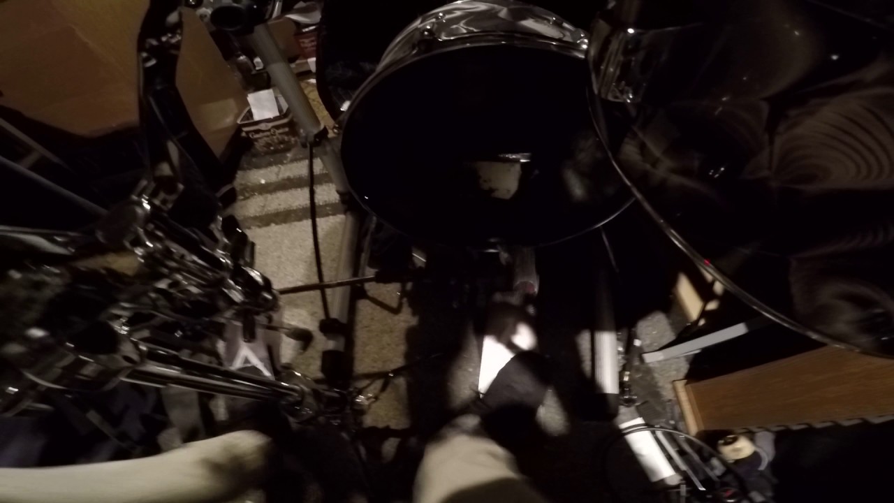 Bass drum Doublestrokes Gopro 4 test