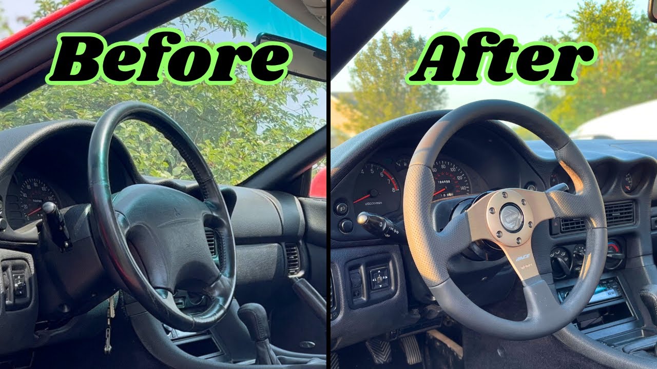 Installing a Quick Release Steering Wheel on my 3000GT!
