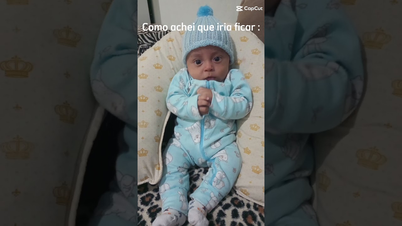 Como eu era #beb&ecirc; #nene# prematuros #bebeprematuro