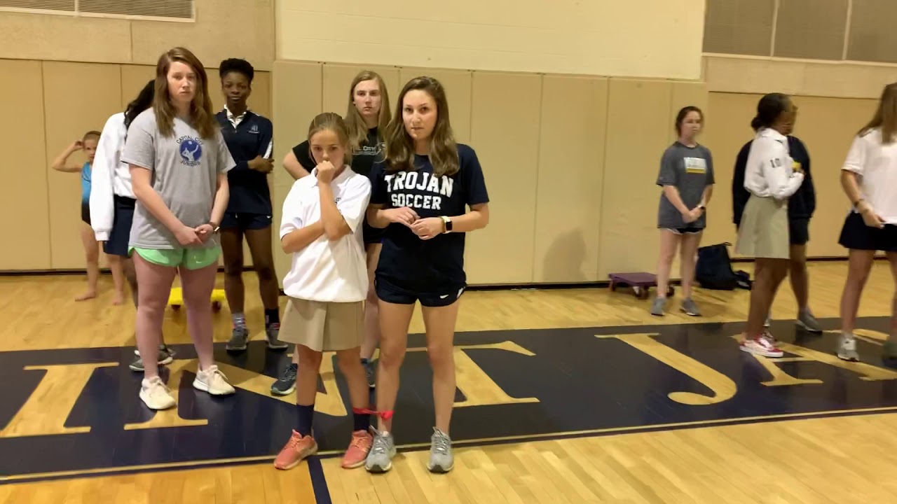 Three legged race