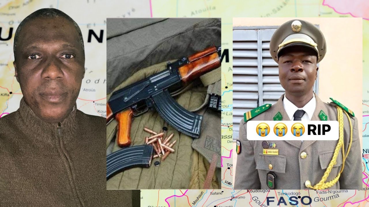 Capitaine Amadou Coulibaly vient d'être abbatu par un camrade Soldat à Couma Coura