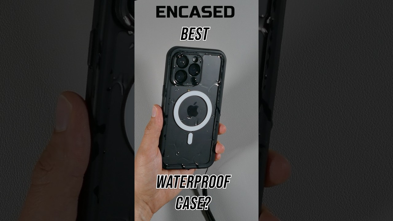 Лучший водонепроницаемый чехол для iPhone? 💦| Encased #magsafecase #iphone #waterproof