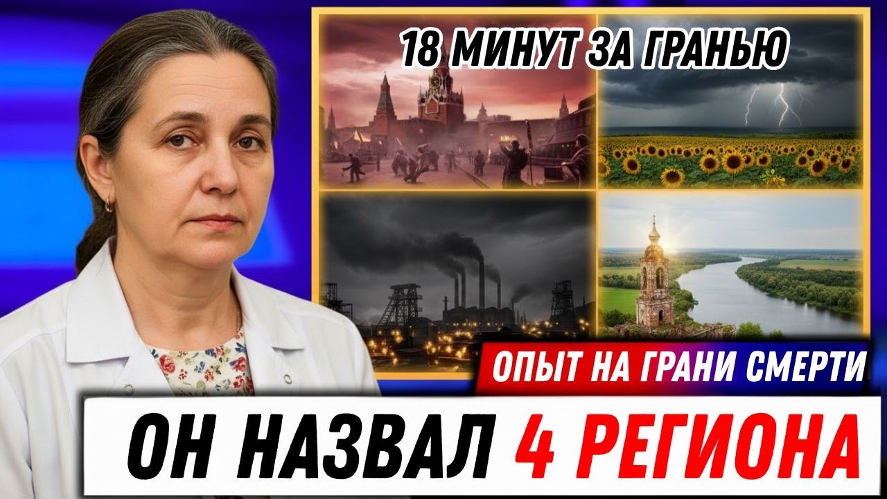 Я УМЕРЛА В БОЛЬНИЦЕ И ИИСУС ПОКАЗАЛ МНЕ 4 РЕГИОНА КОТОРЫЕ НУЖНО ПОКИНУТЬ ДО КОНЦА ЛЕТА 2026