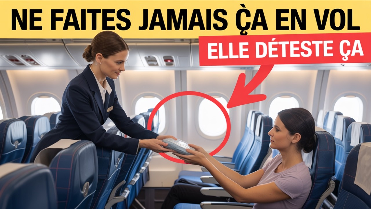 Les 15 habitudes que les hôtesses de l’air détestent… et que vous faites sûrement sans le savoir !