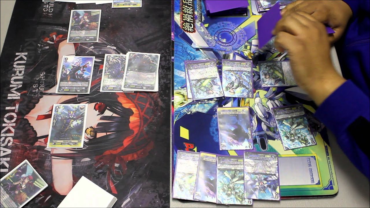 Cardfight!! Vanguard Full Match - Bloody Ogle vs Tetra Burst Dragon