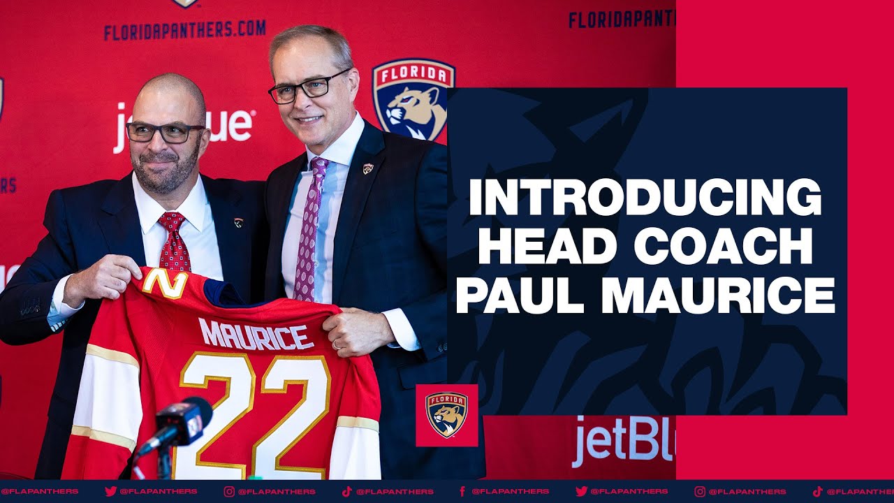 New Head Coach Paul Maurice and GM Bill Zito address the media