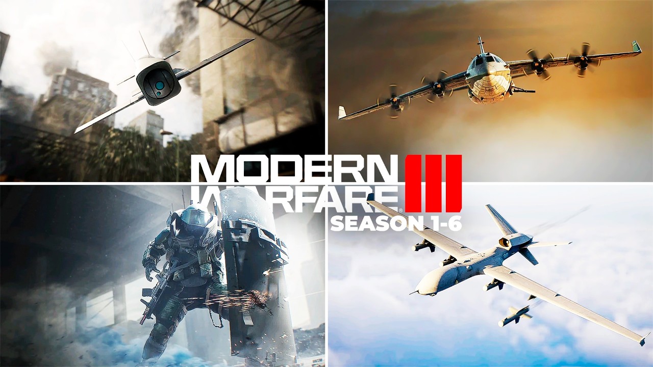 Call of Duty Modern Warfare III - All Killstreaks Showcase (Season 1-6)
