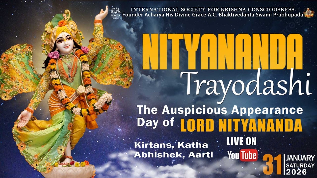 Nityananda Troyodashi 2026 @ISKCONNewTownKolkata