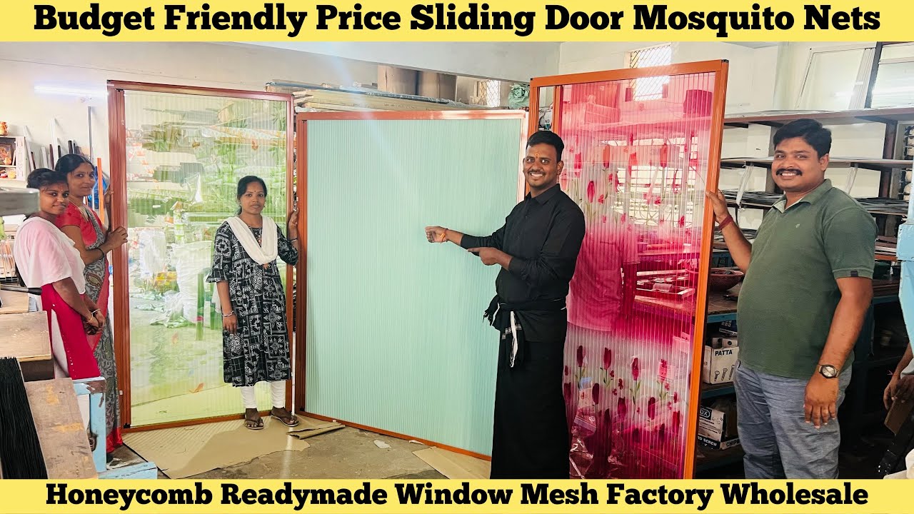 Budget Friendly Price Sliding Door Mosquito Nets,