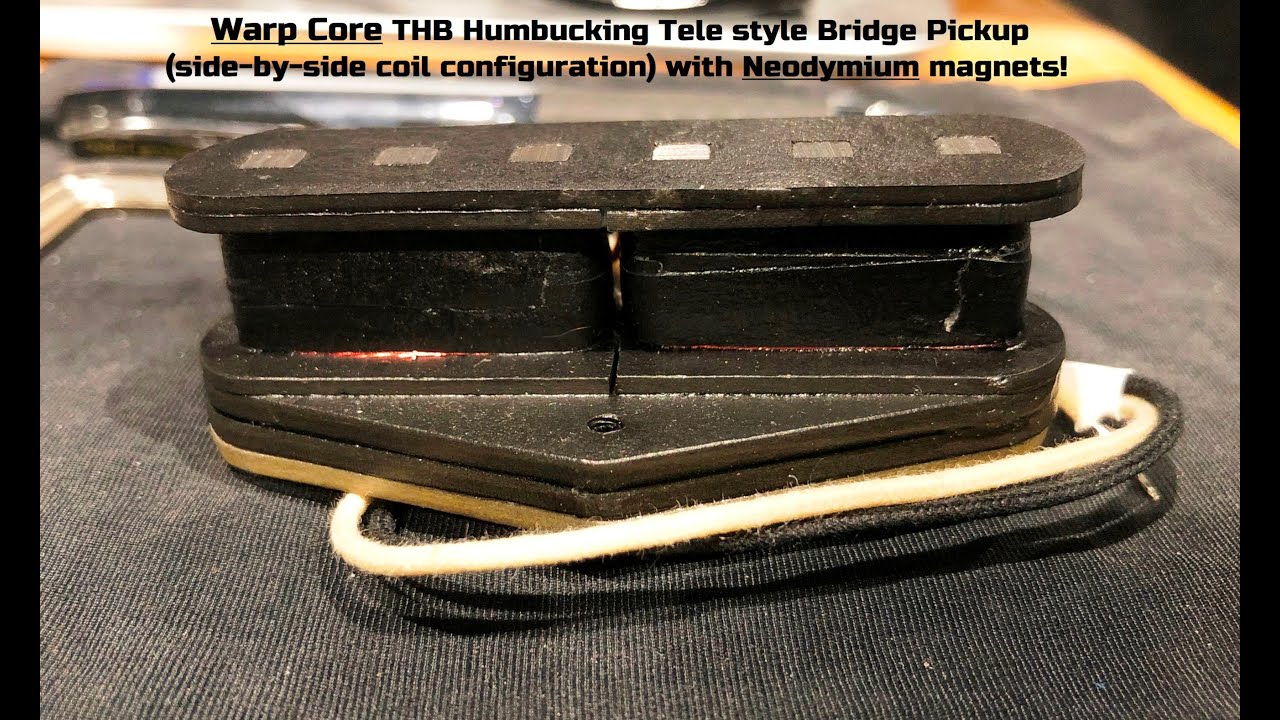 Warp Core THB Humbucking Tele Bridge Pickup with Neodymium Magnets