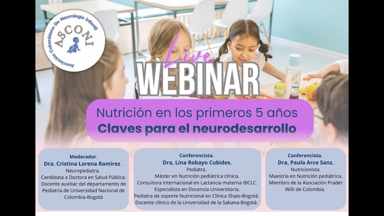 Nutrición en los primeros 5 años  Claves para el neurodesarrollo