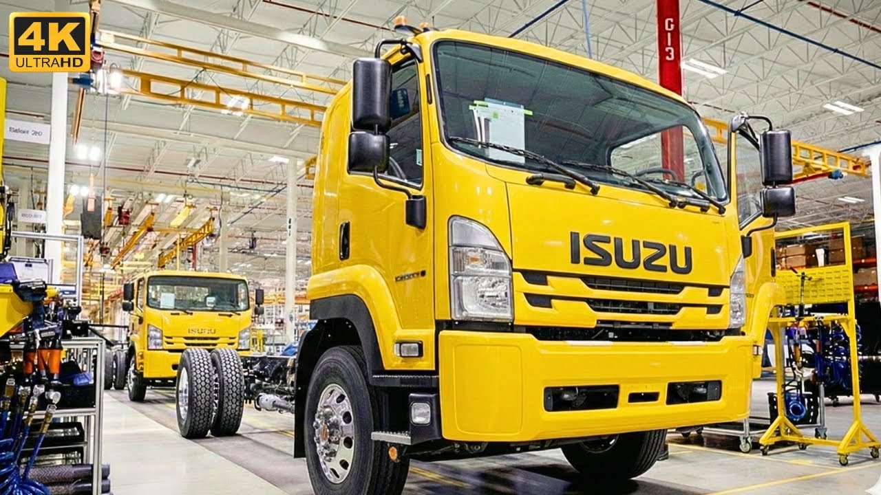 Made in Japan: Isuzu Truck Manufacturing Process | Inside the Production Line 2026