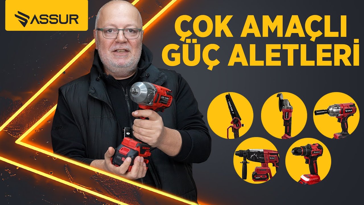 ASSUR ÇOK AMAÇLI 5'Lİ MAKİNE SETİ - SEYYAR ATÖLYE