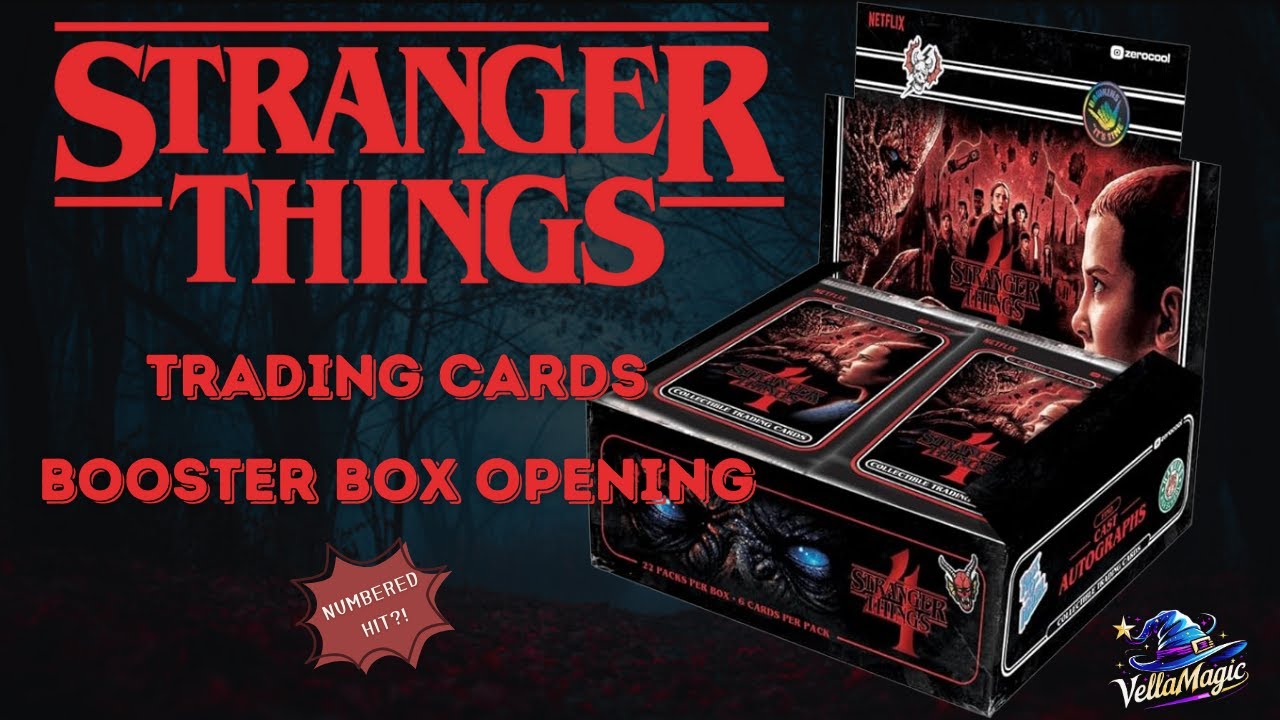 Stranger Things Season 4 BOOSTER BOX OPENING?!